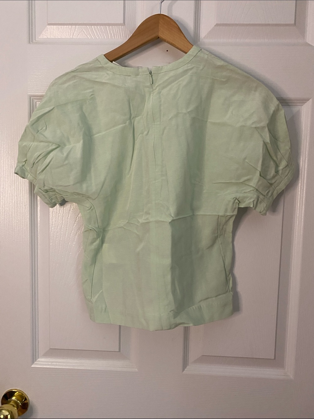 Club Monaco Light Mint Short Sleeve Crewneck Top #11 - Picture 4 of 7